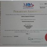 Sijil MQA 2013 - DPM