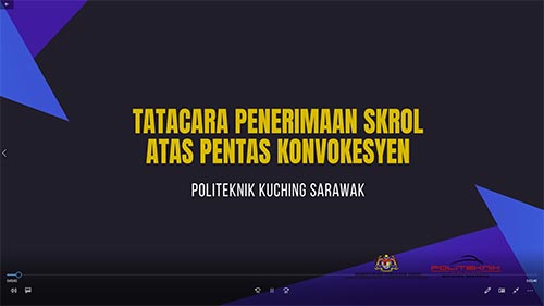 Tatacara Penerimaan Skrol Konvo ke-30