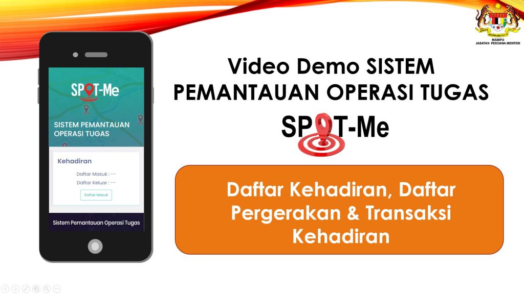 2. Menu Daftar Kehadiran, Daftar Pergerakan & Transaksi Kehadiran